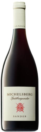Weingut Sander Pinot Noir Michelberg, QbA, red, organic wine, from € 21,50