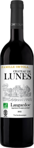 Domaine Ortola, CHÂTEAU DE LUNES, Languedoc AOP, vin biodynamique, rouge, de € 11,50