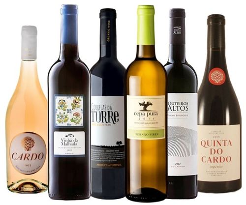 Portugal organic wine package, standard, 12 btls, less 12 % discount