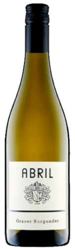 Weingut Abril Pinot Gris, Frucht, QbA, blanc, vin bio, 2023