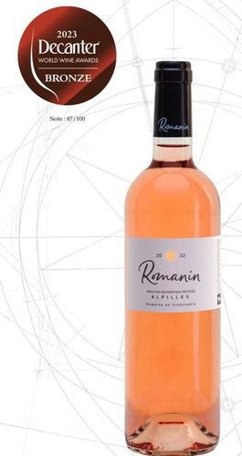 Château Romanin Alpilles IGP rosé, biodynamic wine,  from € 12.90