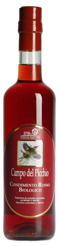 Organic Balsamico condimento rosso, Fattoria Orsi, pure, 0.5 l