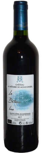 Château la Métairie de Monconseil, Le Bateau Ivre, Blaye AOC, red, organic wine, from € 10.25