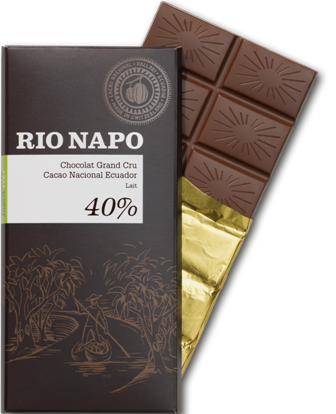 Rio Napo Grand Cru Waldschokolade, Ecuador mit 73 % Kakaoanteil, bio