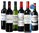 Forfait dégustation vins bio de Bordeaux, 6 bout., moins 8% remise