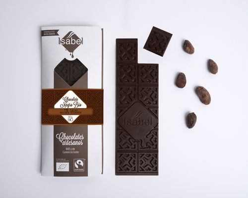 Chocolat noir du Équateur avec 73% de cacao, bio, delicieux
