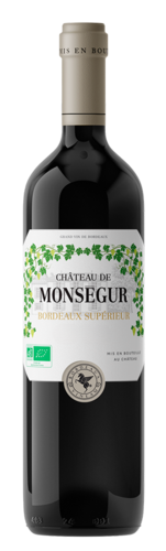 Château de Monségur Bordeaux Supérieur AOP, rouge, vin biodynamique, de € 9,80