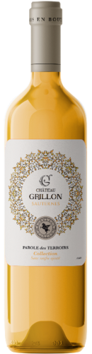 Château Grillon, Sauternes AOC, vin biodynamique, blanc