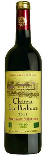 Château La Bedouce, Bordeaux Supérieur AOC, vin bio, rouge, de € 8,20