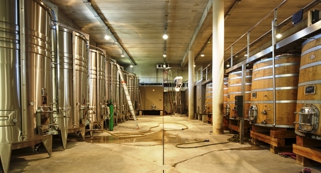 Chateau-Lascaux-wine-processing-unit